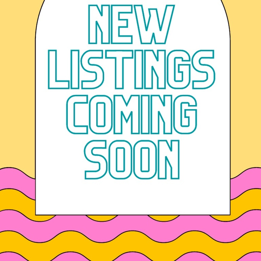 New items dropping soon!